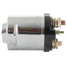 New Chrome Starter Solenoid Compatible with Harley Davidson 1980-1986 Big Twin 5 Speed Applications Various HD Motorcycles 1971-1988 Replaces 31489-79 31489-79A 31489-79B 31511-90T 31526-81B 15-454