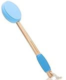 Slick- Lotion Applicator, 17 Inch, Blue, Back Applicator Lotion, Certified Organic, Easy Reach Washable, Self Tanner for All Skin Tone