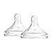 Dr. Brown's DRB-ACC05 Options+ Babyflaschen Sauger - Level Y (2er Pack), transparent, 200 g, DRBPLUS-WNY201