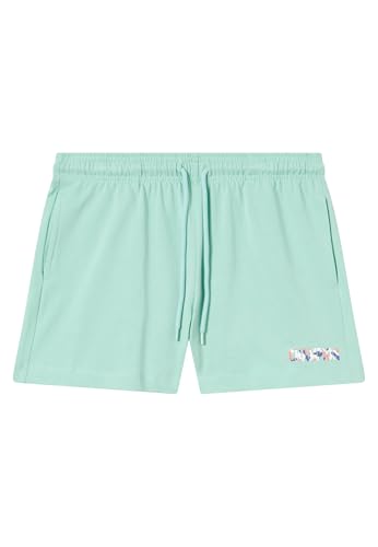 Short graphique femme Champion noir confortable pour le sport et le loisir