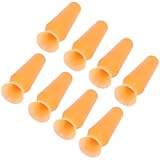 Oreilet 8Pcs Sklerallinsen Einsetzwerkzeug, Wiederverwendbarer, Belüftungsloser Kontaktlinsenapplikator aus Silikon mit Individuellem Behälter, für Sklerallinsen und Augenprothesen