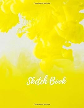 Paperback Sketch Book: Yellow Cloud 8.5" X 11", Personalized Artist Sketchbook: 105 pages, Sketching, Drawing and Creative Doodling. Notebook and Sketchbook to Draw and Journal (Workbook and Handbook) Book