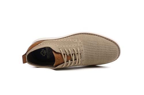 DECARSDZ Mens Mesh Fabric Fashion Sneakers Casual Oxfords Shoe Breathable Walking Shoes Use for Urban Commuting Leisure Socials Outdoor City Getaways3