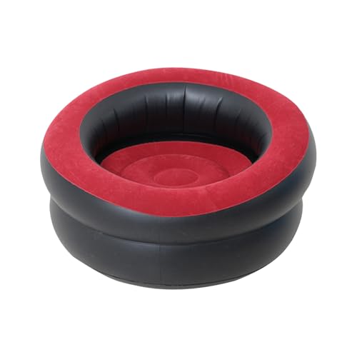 Tktouci Silla de Soplo | Sofá Hinchable Relax | Portátil con Textura Flocado para Exterior e Interior Jardín Terraza Acampada Noche de Películas Dormitorios Sala de Estar Habitación