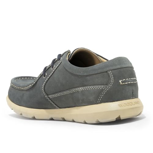 Image of Woodland Men Camel Slip-On Shoes
