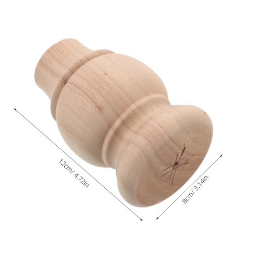 Patas de madera de alta calidad con estructura redonda estable para sofás NUOBESTY 3