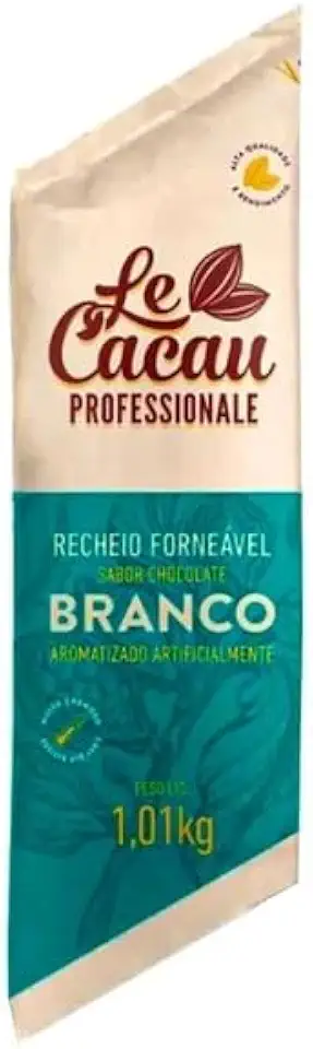 RECHEIO FORN CHOCOLATE BRANCO 1,01KG - LE CACAU