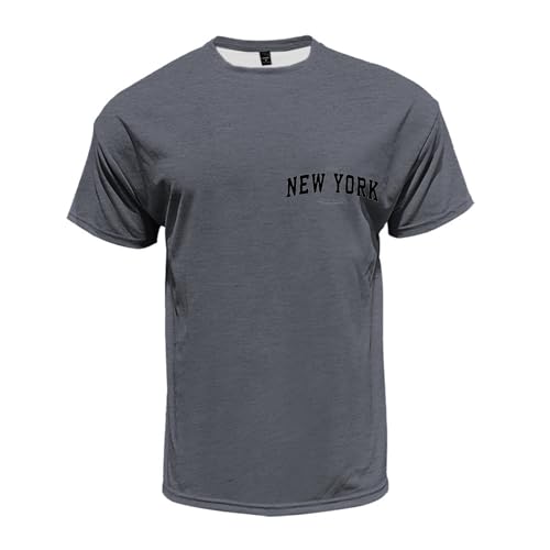 Imprimé lettre t-shirt décontracté homme ensemble ample d'été - 4