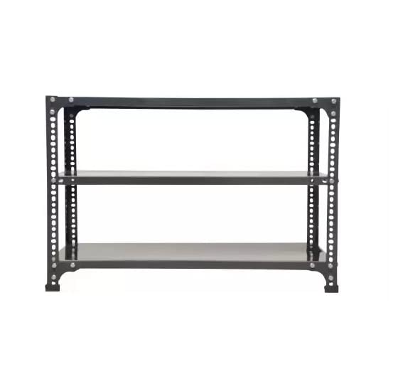 Ravi Kumar and co Premier Slotted Angle Rack CRC Sheet 3 Shelves 24Gauge Shelf Storage Multipurpose-123624 Luggage Rack(RMH-11KCO06)