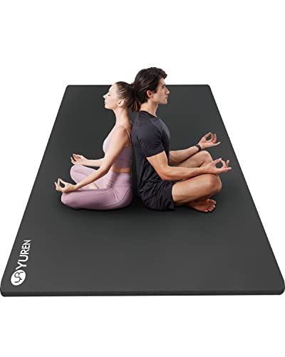 Large Yoga Mat 78"x 51" 20mm/15mm/10mm Thick Workout Mats for Home Gym, Extra Wide Workout for Women Men Gym Flooring Exercises