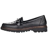 Rieker Damen Loafer 54862-01 schwarz Gr. 40