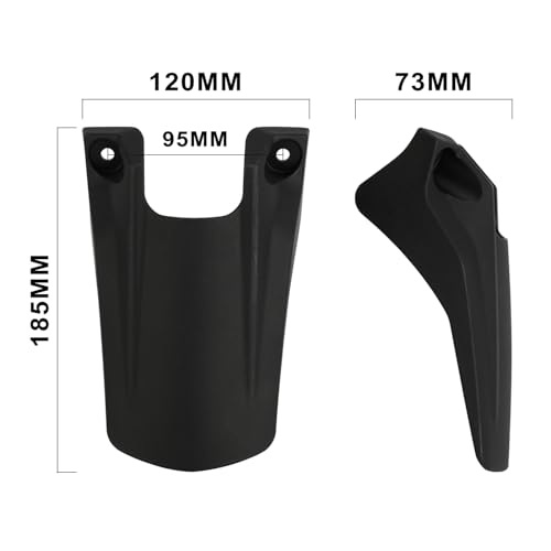 Image of Electric Dirt Bike Rear Fender Mud Guards Mudguards for Talaria X3 XXX PRO Black