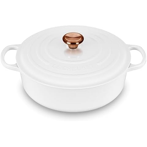 Le Creuset Signature Dutch Oven with Copper Knob Cover
