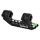 WestHunter Optik 20mm Picatinny Zielfernrohr Montage, 25,4 mm 30 mm Universal Taktik Präzision Zielfernrohrmontage mit Blasenebene | Black