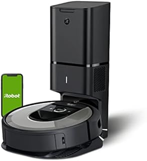 iRobot® Roomba® i7+ (i755640) connected Robot Vacuum - Automatic Dirt Disposal - Dual Multi Surface Rubber Brushes - Learns, Maps, and Adapts - Clean by Object - Personalized Suggestions