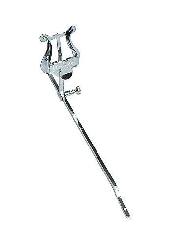 Atril marcha trombón, ajustable Sin soporte. Niquelado. Tamaño: Normal