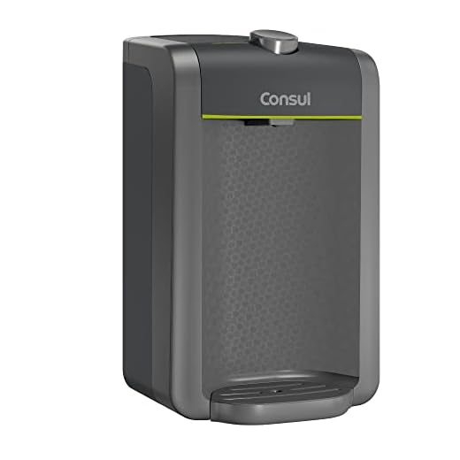 Purificador de Água Consul CPC31AF Cinza 1,5 Litros com Filtro de Máxima Tecnologia