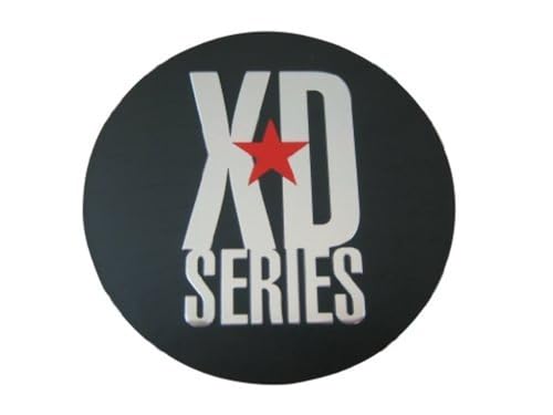 XD SERIES LOGOS XD778 BLACK STICKER - 11778B