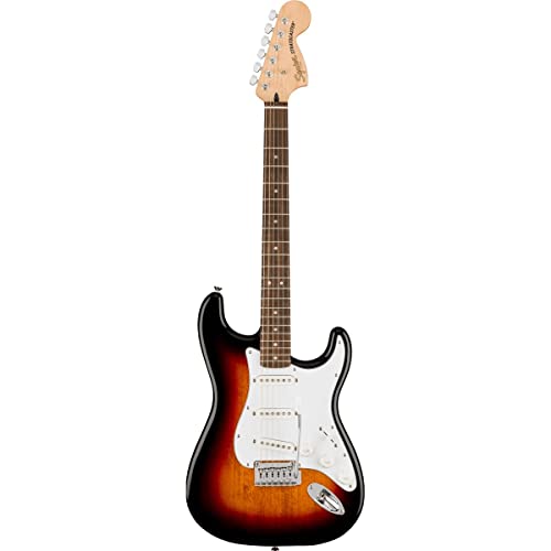 Fender Squier Affinity Stratocaster - 3-Colour Sunburst : Amazon 