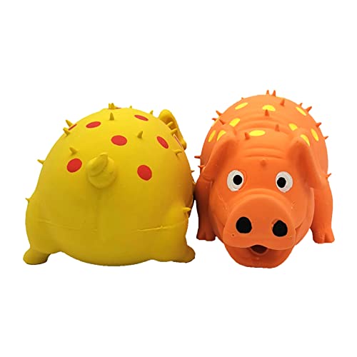 Hoiasem 2 Pack Latex Pig Dog Toys That Oinks #TOP5
