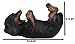 Ebros Black and Tan Sausage Wiener Dachshund Dog Wine Bottle Holder Dog Wine Caddy Figurine 11