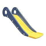 [Diseño compacto]: Este tobogán infantil es ideal para interiores y ocupa un espacio mínimo en casa