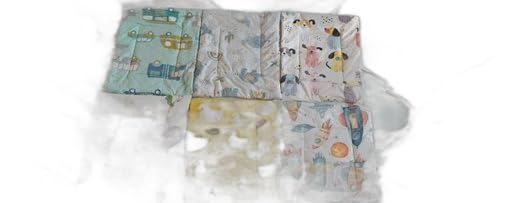 Soft Cotton Baby Goddi for 0?3 Year Kids | Comfortable & Skin-Friendly Newborn Sleeping Mat | Cute Printed Baby Bedding (Pack of 6)|PRA-P474-image-37