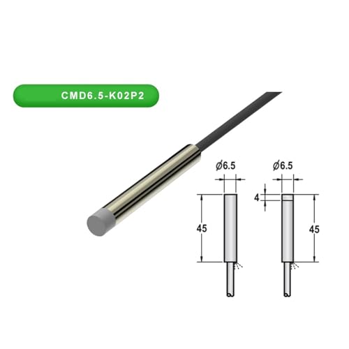 Capteur de proximité capacitif CMD6.5-K02P2 PNP NC avec diamètre 6.5 mm - 3