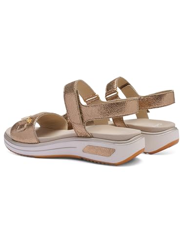 Sandales Ara Limone en platine 37 | Chaussures d'été confortables - 6
