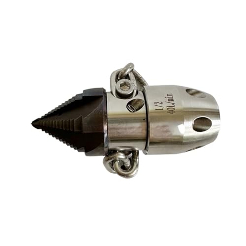 Buse de nettoyage d'égout rotative 3/8 pour débouchage de canalisation 40L 300bar