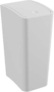 Lixeira com Tampa Click 8 litros Branco Astra