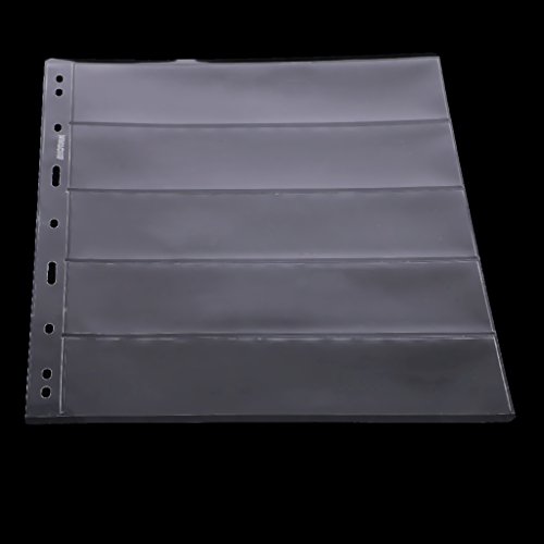 10 peças/Pacote de Álbum de Moedas para Moedas Coleção de Moedas - 5 Linhas