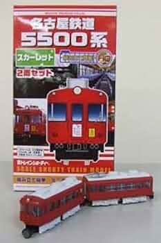 bトレ  名鉄5500系 スカーレット 先頭車2両  Bトレインショーティー bトレ 名鉄5500系 スカーレット 先頭車2両 Bトレインショー
