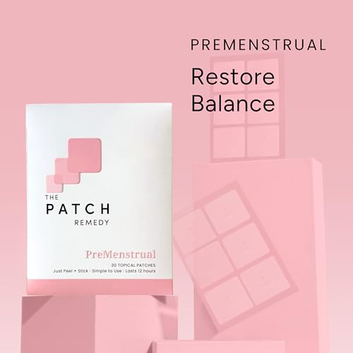 Image of The Patch Remedy Pre Menstrual Patch | Chasteberry, Magnesium, Evening Primrose, Dong Quai, B6 & Vitamin E | 30 Patches