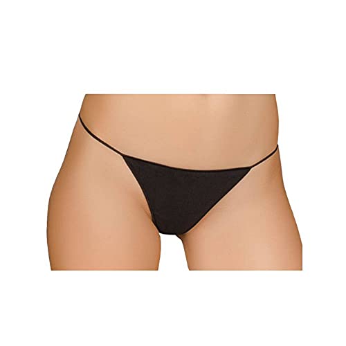 Naiara - 220 Tanga Hilo con TRIANGULO Posterior Color: Negro Talla: Unic