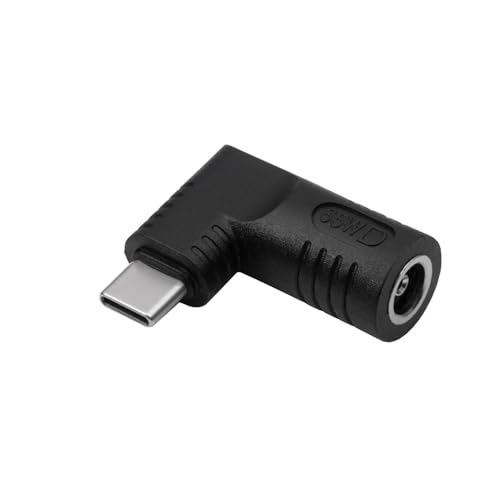 AKYGA Adaptateur de Charge pour Ordinateur Portable AK-ND-D04 65 W 6,5 x 4,4 mm + Broche/USB-C Noir