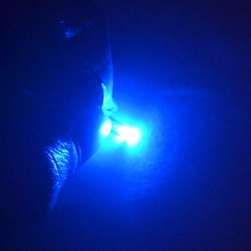 Jammas 1000X Small White/Yellow/Blue Lamp Beads 0603 SMD LED Light-Emitting Diodes 1.6 0.8 0.4MM 6000-6500K 3.0-3.6V - (Emitting Color: Blue)