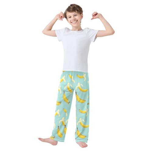 Delicious Cute Banana Cute Pajama Pants, Soft Sleepwear Lounge Pants Pajama Pj Bottoms for 6-14 Years3