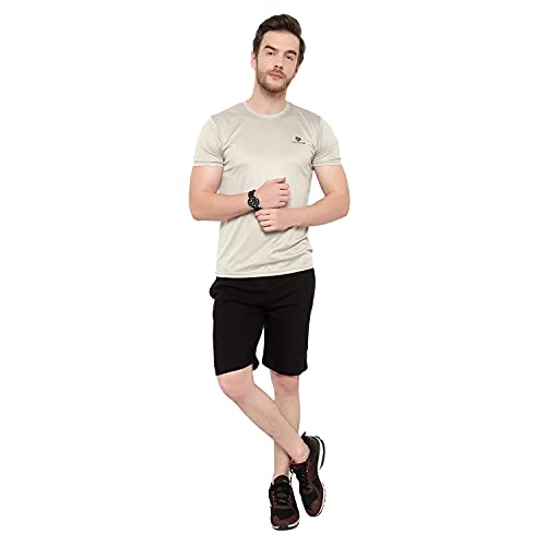 Image of Cotton Solid Men Shorts for Gyming /Running /Exercise /Cycling Casual Slim Fit(Pack of 3)