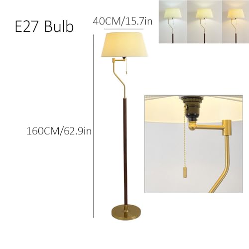 Lampadaire en lin 160 cm E27 à intensité variable pour éclairage salon - 8