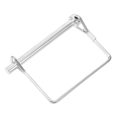 Alipis Goupille de Verrouillage de Sécurité pour Remorque Goupille de Galvanisé avec Système de Fil de Retenue Connexion Fiable et Durable pour Towing
