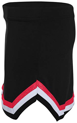 Augusta Sportswear Girls Pike Skirt S Black/Red/White4