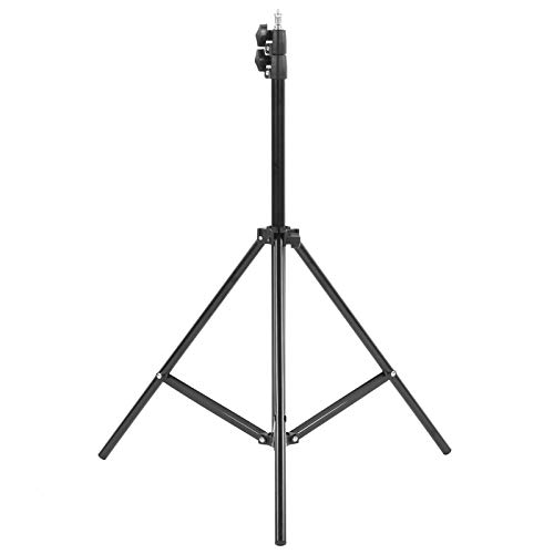 Image of Pssopp Photography Light Stands, Metal Tripod Adjustable 67-215cm for Video Portraits, Studio Photography Equipment