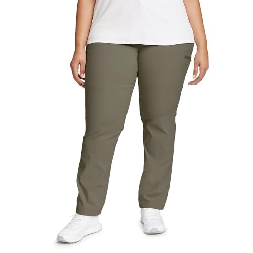 Eddie Bauer Women's Rainier Pants, Sprig, 22, Plus