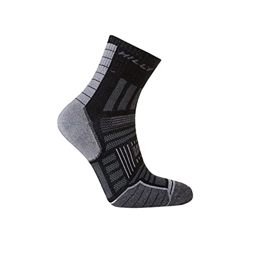 Twin Skin Anklet Running Socks - Black UK 12 - 133
