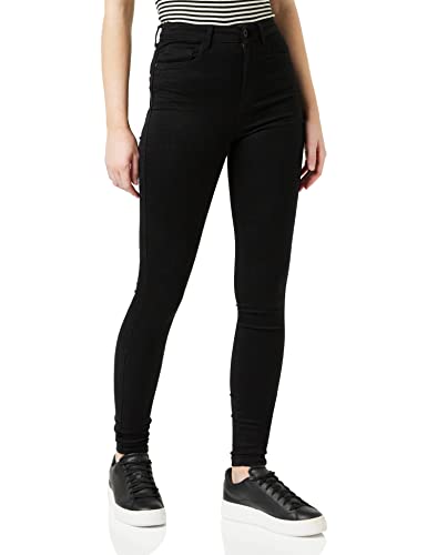 Only Femme Onlroyal High Sk Pim600 Noos 15093134 Jeans, Noir, XL / 34L EU