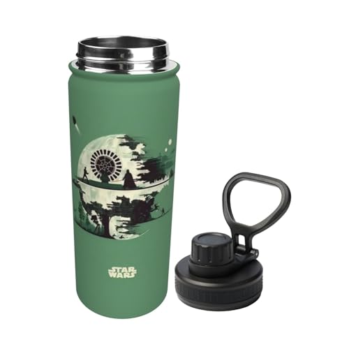スターウォーズ 水筒 直飲み 魔法瓶 マグボトル 真空 断熱 スポーツボトル ウォーターボトル おしゃれ マグボトル 18oz/532ml 保温保冷 漏れなし 登山 お釣り ゴルフ 通勤 水分補給