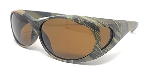 Unisex Polarized Fit Over Camouflage Sunglasses Wear Over Eyeglasses2