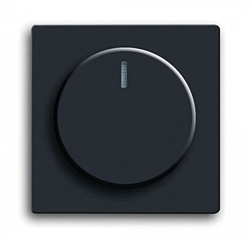 Busch-Jaeger 6540-885-102 Bedienelement Für Drehdimmer, schwarz matt