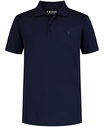 IZOD Performance Boys' Golf Grid Short Sleeve Polo Shirt, peacoat :  Amazon.nl: Fashion